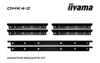 iiyama OMK4-2 Mounting Bracket Kit for iiyama Open Frame TF49/55/65_39UHSC Displays