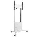 Hagor Mobile Lift Pro Light White - mobile, height-adjustable lift system for XXL screens 55-86"