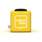 Catchbox Funda de micrófono de tiro, amarilla
