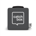 Catchbox Funda para micrófono de tirada, gris