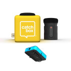Catchbox Plus Wurfmikrofon mit 1 Audience Mikrofon, 1 Presenter Mikrofon, gelb