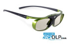 Hi-SHOCK DLP Pro Lime Heaven DLP Link 3D glasgögon