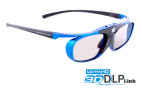 Hi-SHOCK DLP Pro Blue Heaven DLP Link 3D Brille