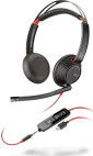 Poly Blackwire 5220, C5220 USB-C - Stereo bedrade headset met USB-C