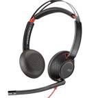 Poly Blackwire 5220, C5220 USB-A - Stereo bedrade headset met USB-A (alleen headset)