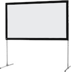 celexon Folding Frame screen 203 x 114cm Mobile Expert, front projection