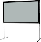 celexon ramspänd projektorduk Expert, 138 tum 305 x 172 cm, Bakprojektion