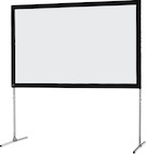 celexon Folding Frame screen 305 x 190cm Mobile Expert, front projection
