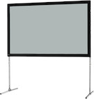 Pantalla con marco plegable Movil Expert de celexon 366 x 229 cm, retroproyección