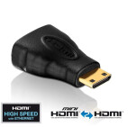 PureLink Mini HDMI adaptador - Mini HDMI macho a HDMI hembra - v1.3