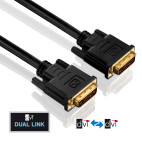 PureLink DVI kabel - Dual Link - zwart-  1,0m