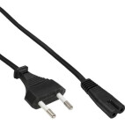 InLine® Cable de alimentación Euro 8 C7 1,5m