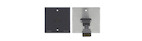 Kramer WP-H1M Panel de conexión mural HDMI (1 entrada, blanco)