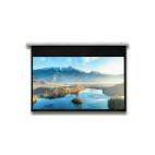 DELUXX Advanced Elegance pantalla motorizada - Blanco mate polaro - 221 x 124 cm; 16:9
