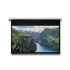 DELUXX Advanced Elegance Plus pantalla motorizada - Blanco mate polaro - 170 x 95 cm; 16:9