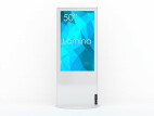 Swedx Lamina 50" aluminium - W / nat 4K