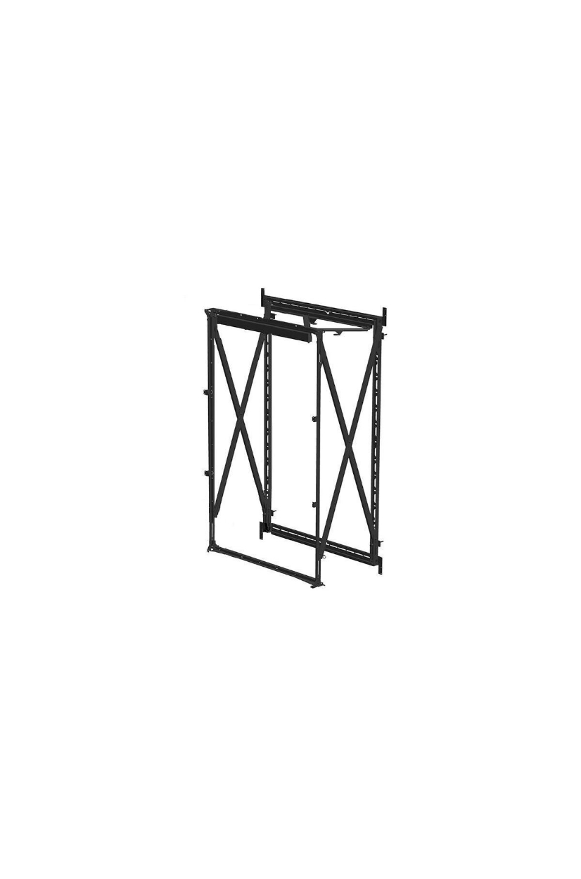 Vogels PLW1003/00 1x3 Soporte para videowall retráctil Vogels-PLW1003-00-1x3-LED-uittrekbare-videowallsteun