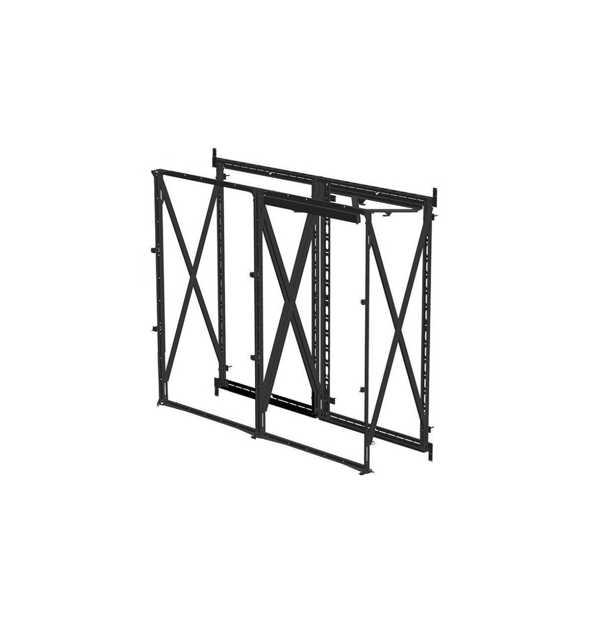 Vogels PLW1004/00 2x3 soporte para videowall retráctil Vogels-PLW1004-00-2x3-uittrekbare-videowandhouder