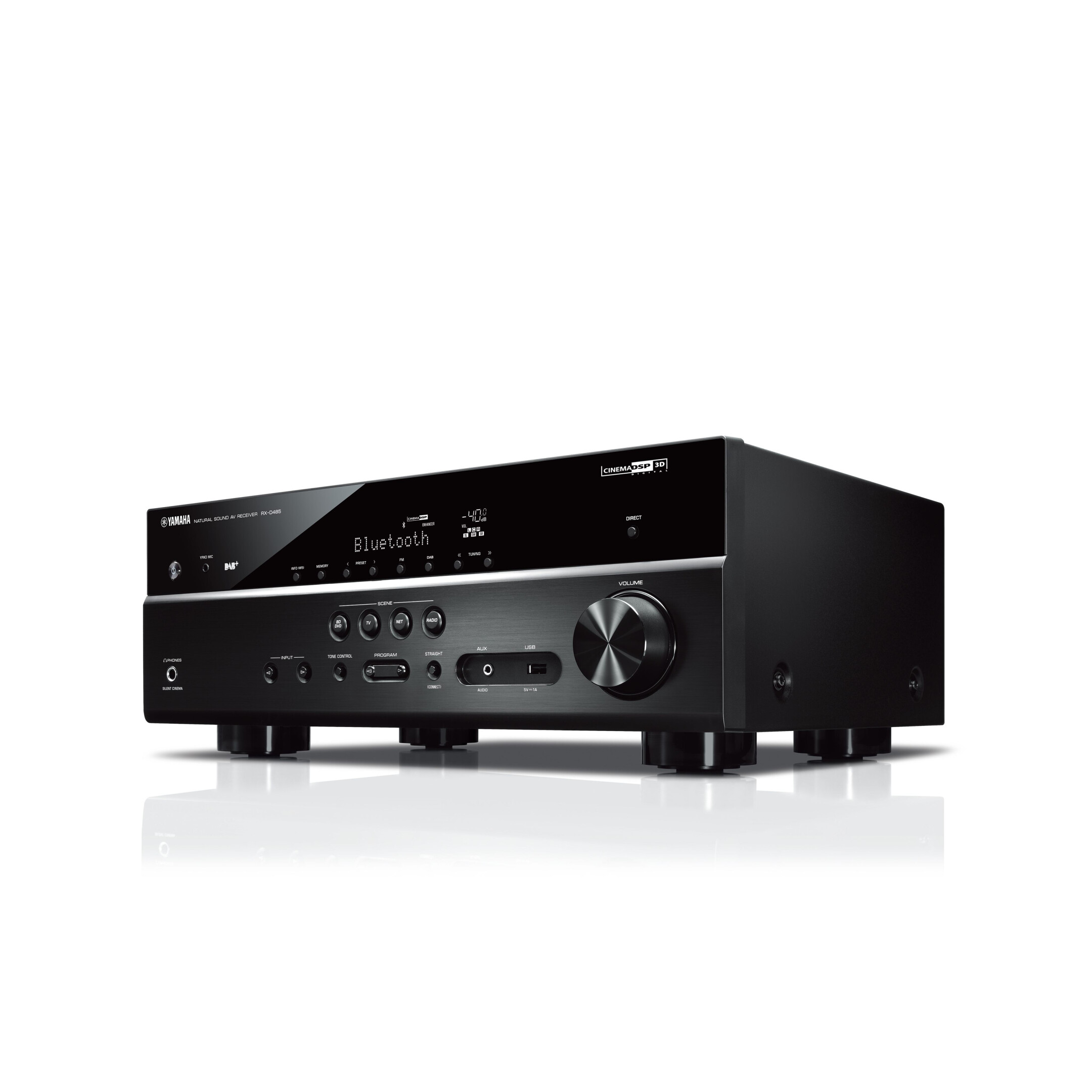 RX-D485 5.1-Kanal AV-Receiver, schwarz