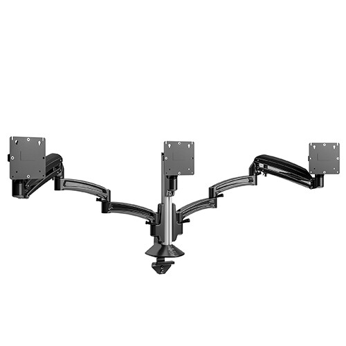 Chief-Kontour-K1C-Driedubbele-3x1-Dynamic-Column-Mount-Monitor-Zwart