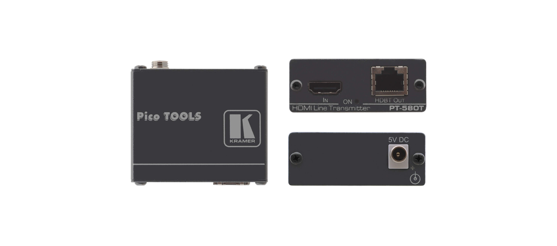 Kramer-PT-580T-Compacte-zender-voor-4K-UHD-HDMI-HDCP-2-2-via-HDBaseT-twisted-pair