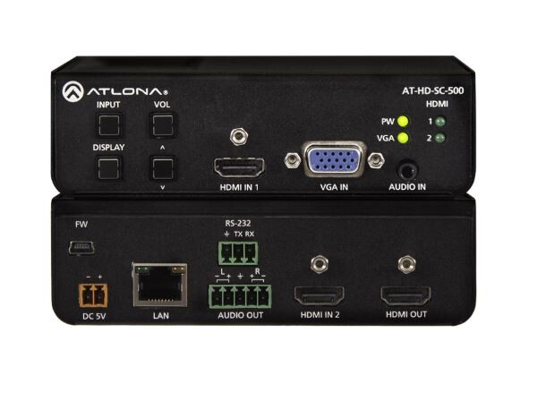 AT-HD-SC-500 Switcher, Scaler, VGA X HDMI