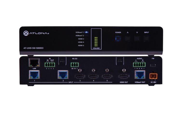 Atlona-AT-UHD-SW-5000ED-HDMI-HDBaseT-Switcher-5-X-2