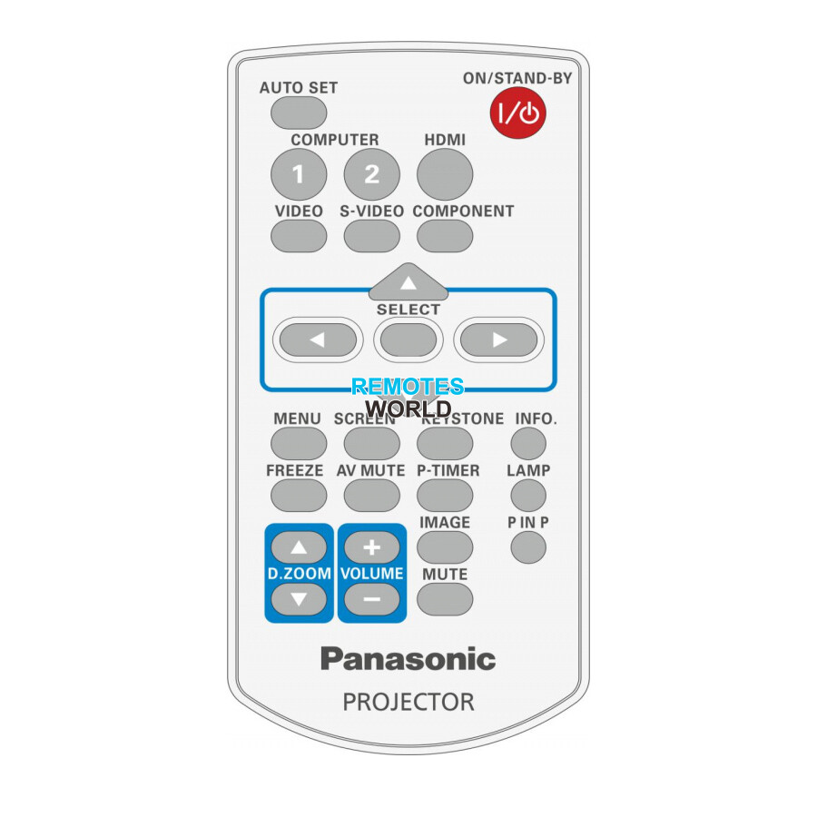Panasonic-Fernbedienung-fur-VW431D