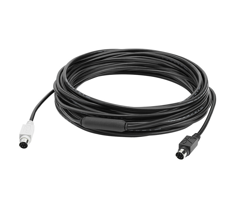 Logitech-Verlengkabel-voor-Groep-10m-zwart