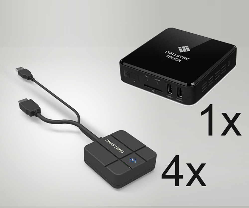 i3 Technologies i3ALLSYNC HDMI Touch 4.0 Pack 4 +1 i3 Technologies i3ALLSYNC HDMI Touch 4.0 Pack 4 +1