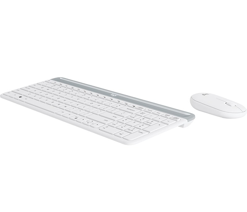 Logitech-MK470-Slim-Combo-Set-kabellos-weiss
