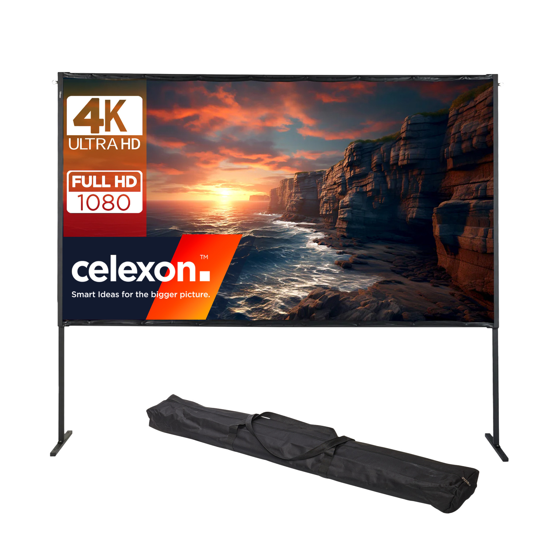 celexon-basic-line-vouwbaar-frame-scherm-16-9-80-Frame-scherm-home-cinema-en-outdoor-scherm-Full-HD-met-3cm-maskering-177x99cm-Gain-0-9