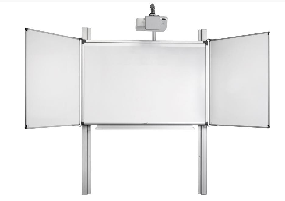 Pylonen-System mit Gegengewicht, für e-Boards und Projektionsboards (inkl. langes Ablageboard)