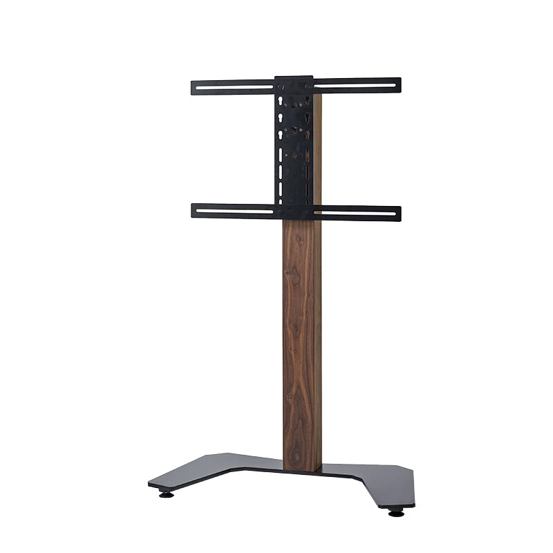 HATURA Elia 115 - Display-Standfuß, 32"-55", 600x400, 40kg, Nussbaum