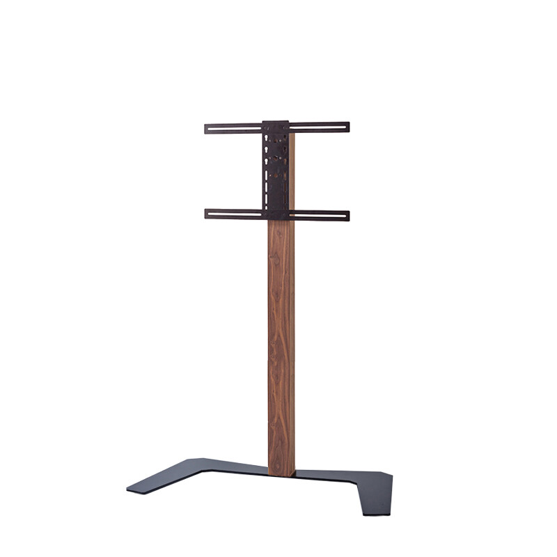 HATURA Elia 160 - Display-Standfuß, 32"-55", 600x400, 60kg, Nussbaum