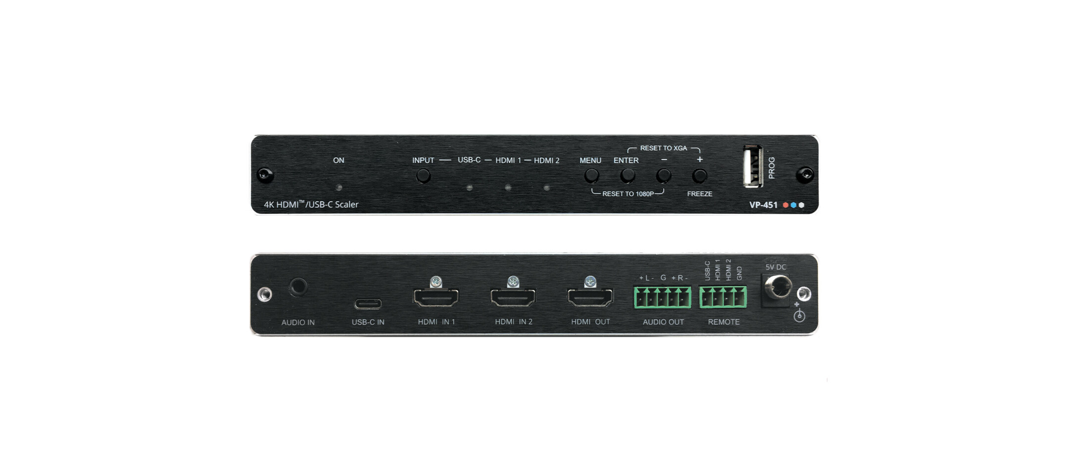 Kramer-VP-451-Digital-Scaler-mit-HDMI-und-USB-C-Eingangen