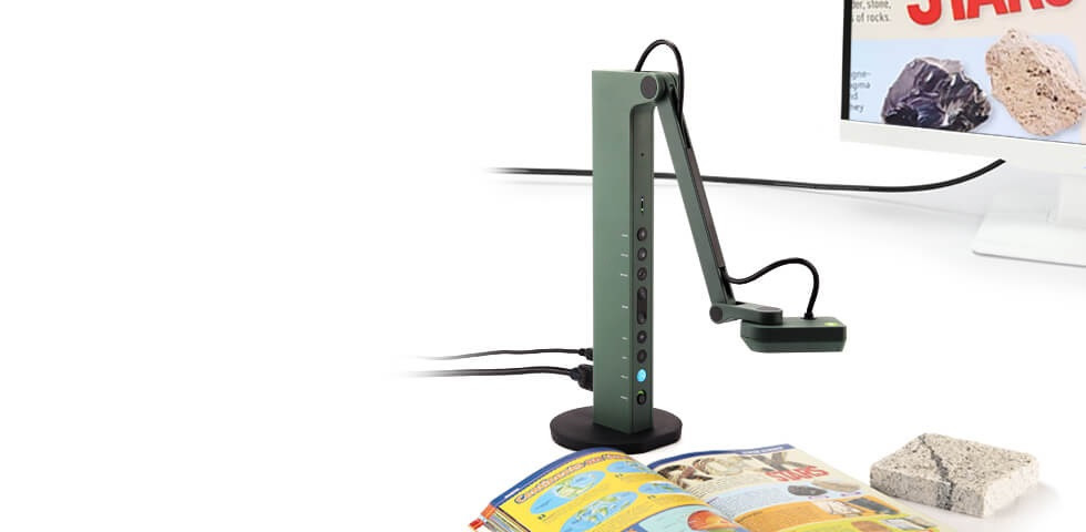 IPEVO-VZ-R-Dokumentenkamera-HDMI-USB-Demoware