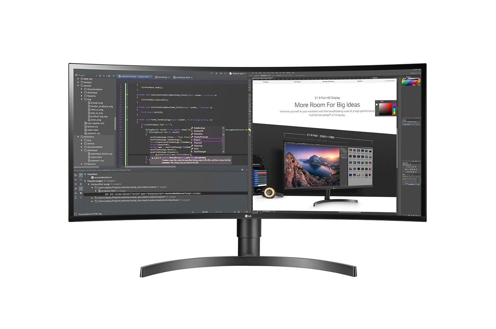 LG-34WN80C-B