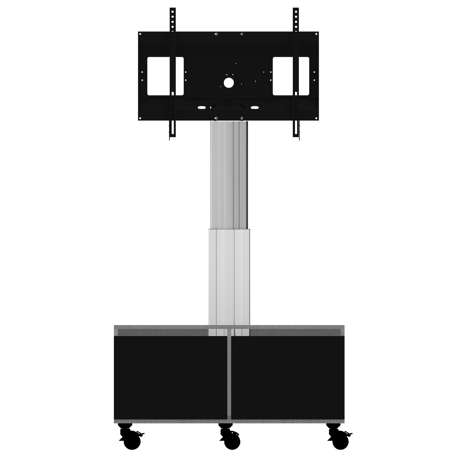 Celexon-Expert-elektrisch-hoogteverstelbare-Display-Rolwagen-Adjust-4286MS-met-kast-50cm