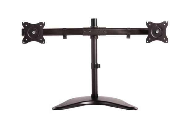 NewStar-NM-D335DBLACK-Flatscreen-tafelbeugel-voor-twee-flatscreens-tot-27-69-cm