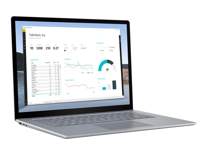 Surface Laptop 3 13,5'' Intel i7 / 16 GB RAM / 512 GB, Platin