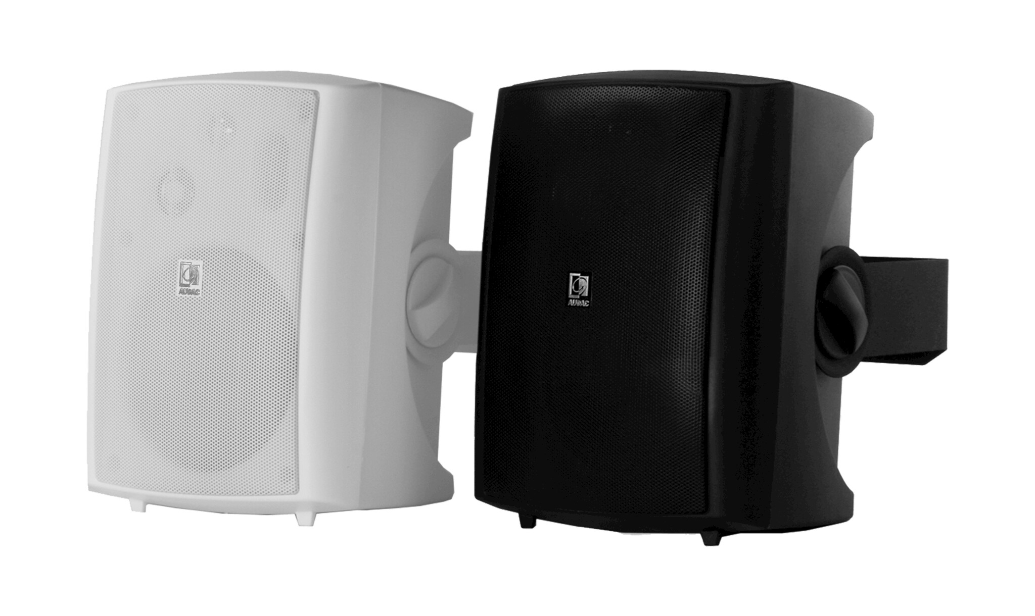 LX523 - 2x40 W Aktiv-Lautsprecherset für Wandpanel, weiß