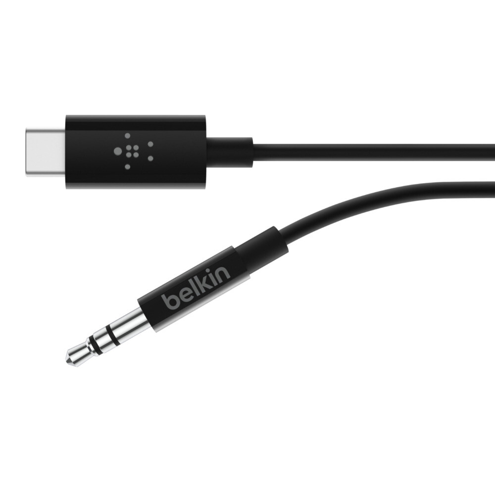 RockStar 3,5-mm-Klinken-Audio-Kabel mit USB-C-Stecker, 1,8m