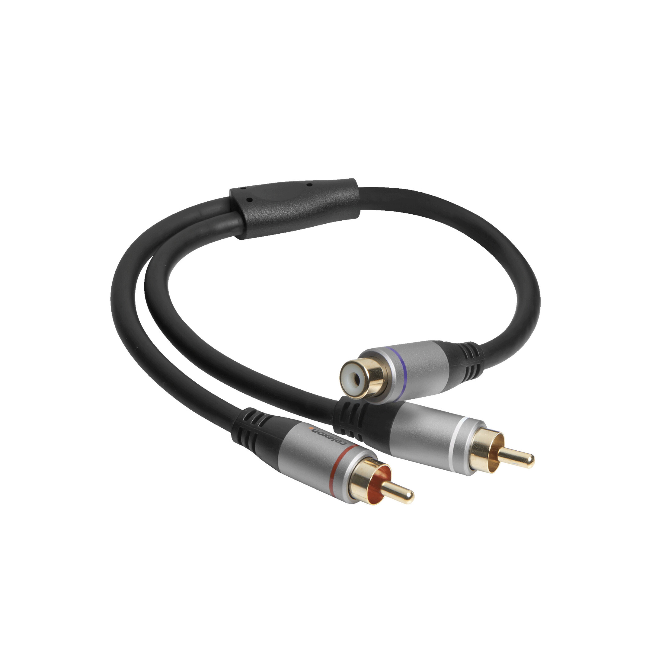 celexon-2x-Cinch-auf-Cinch-M-F-Audioadapter-0-25m-Professional-Line