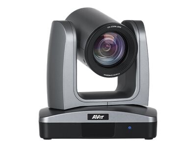 AVer-PTZ310N-Professionelle-PTZ-Video-Kamera-1080p-12x-optische-zoom-60-fps-2-1MP-HDMI-USB-RJ45-NDI-Autoframing-Auto-tracking-streaming-grau