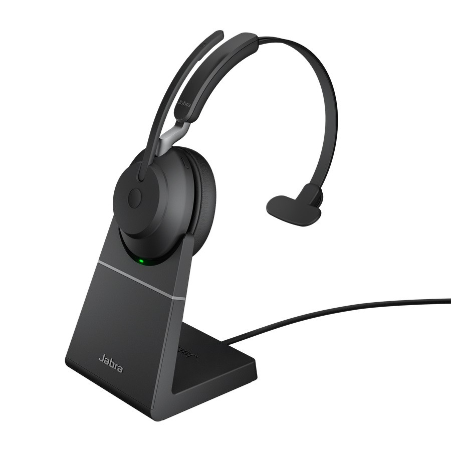 Jabra-Evolve2-65-USB-A-UC-Mono-Headset-met-laadstation-zwart