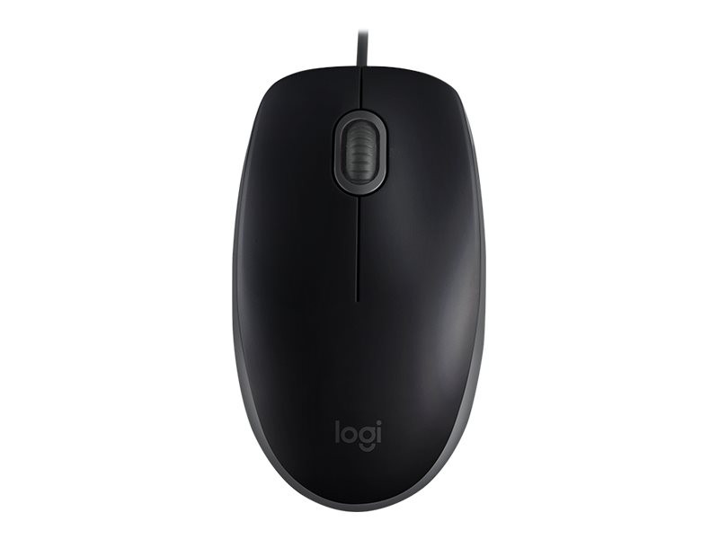 Logitech B110 Silent Maus, kabelgebunden, schwarz logitech-b110-silent-maus-kabelgebunden-schwarz