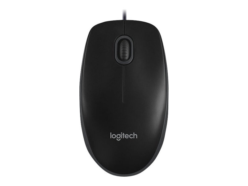 Logitech-B100-Maus-rechts-und-linkshandig-kabelgebunden-schwarz