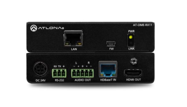 Atlona AT-OME-RX11 HDBaseT Receiver (Odbiornik) Atlona-AT-OME-RX11-HDBaseT-Receiver