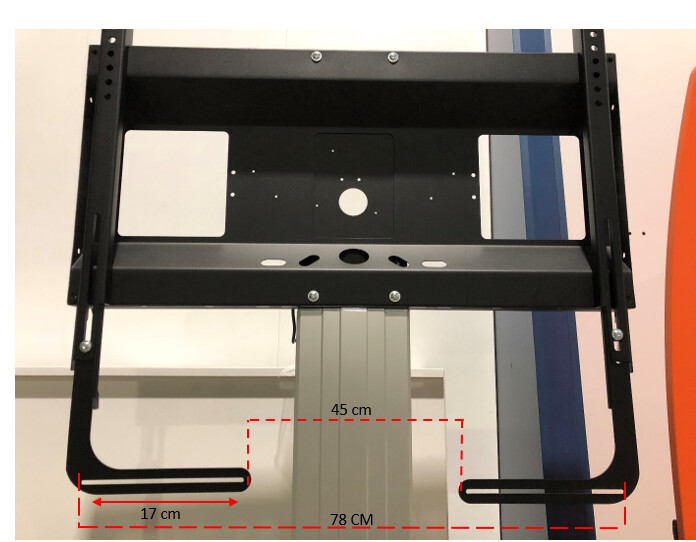 CELEXON Soundbar-Halterung für Displayständer Professional Plus und Expert Serie